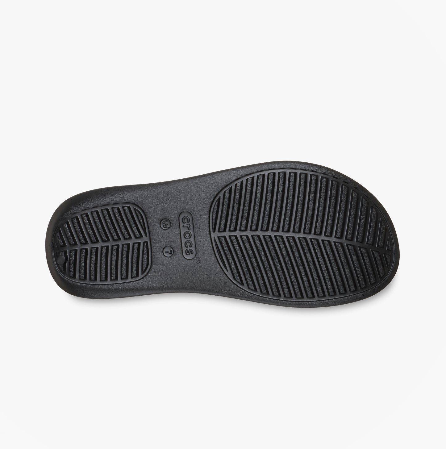 Crocs GETAWAY TRIANGLE FLIP Womens Flip-flops Black