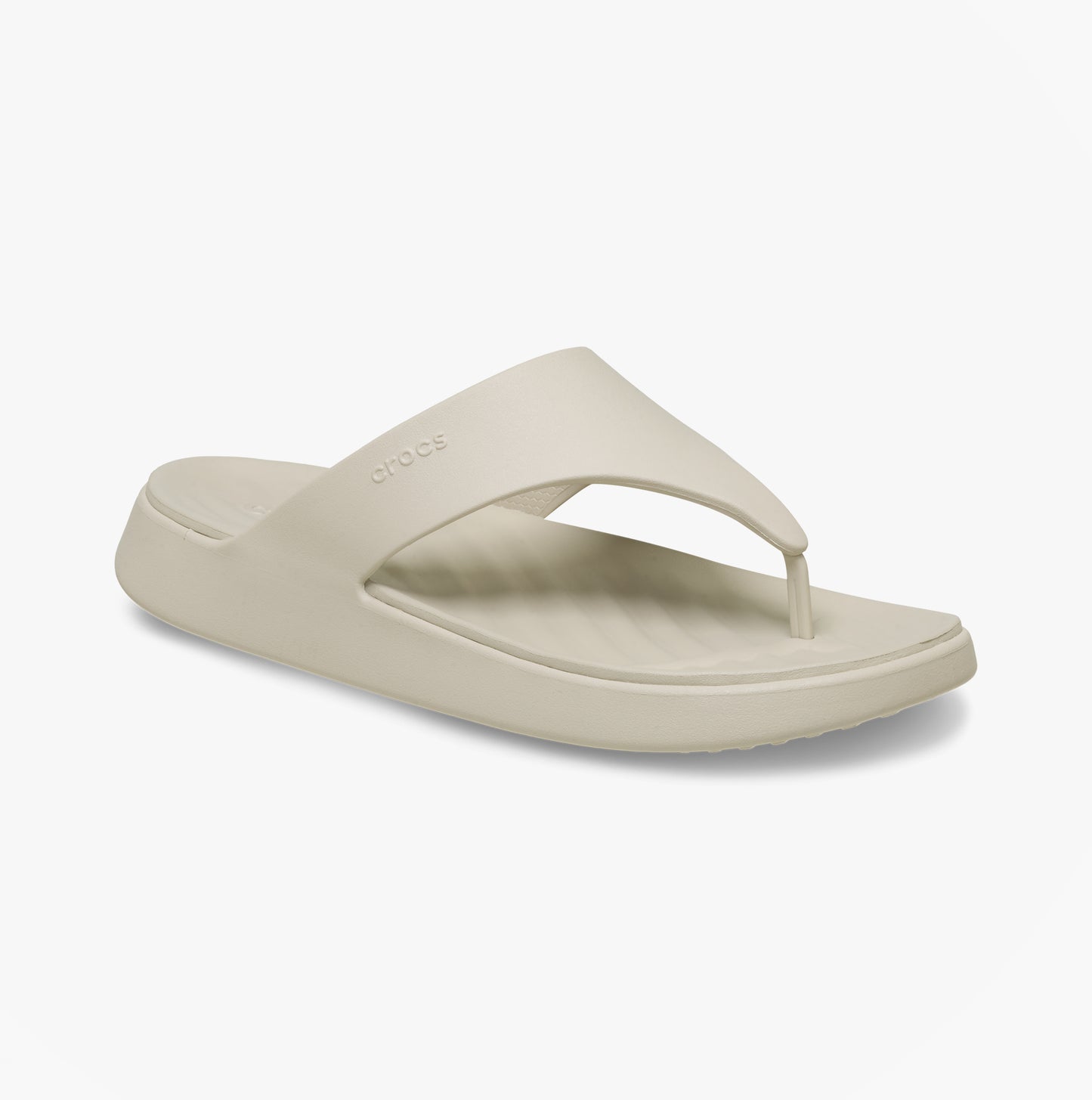 Crocs GETAWAY TRIANGLE FLIP Womens Flip-flops Frappe