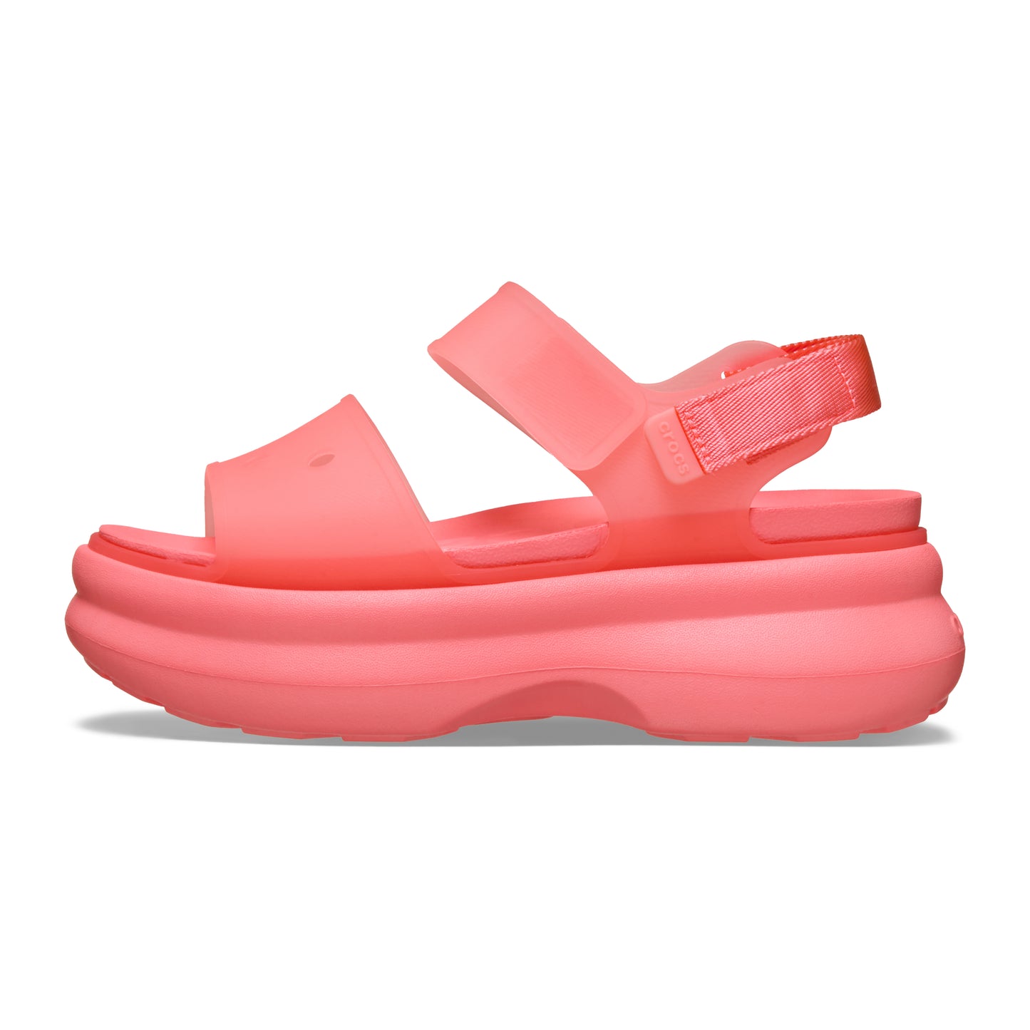 Crocs SOHO FROSTED Womens Platform  Sandals Guava