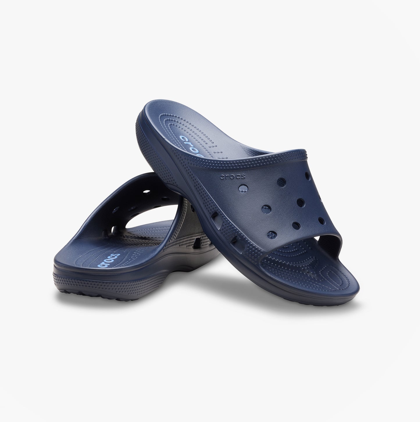 Crocs SATURDAY SLIDE Mens Sliders Navy