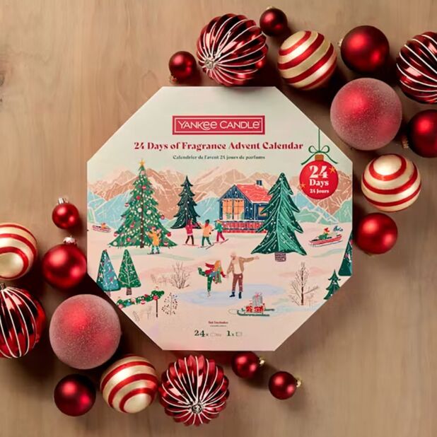 24 days of Fragrance Wreath Advent Calendar
