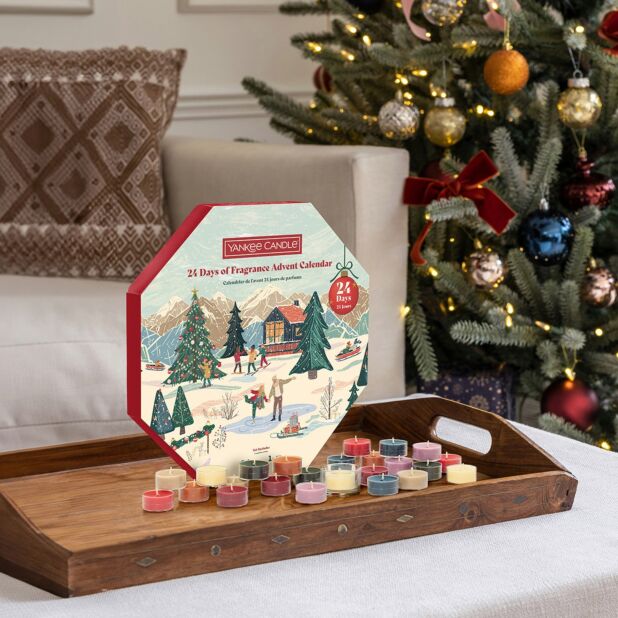 24 days of Fragrance Wreath Advent Calendar