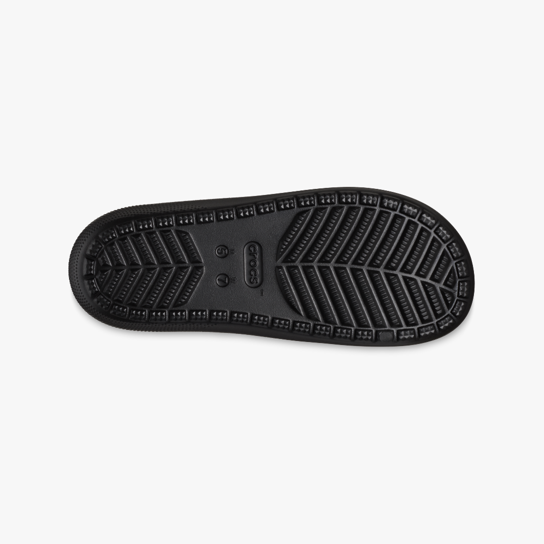 Crocs 209409-001 GETAWAY PLATFORM H-STRAP Womens Sliders Black