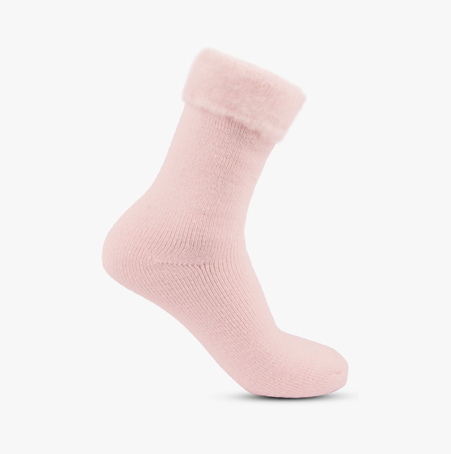 THERMAL BRUSHED BED SOCK Womens Socks Pink