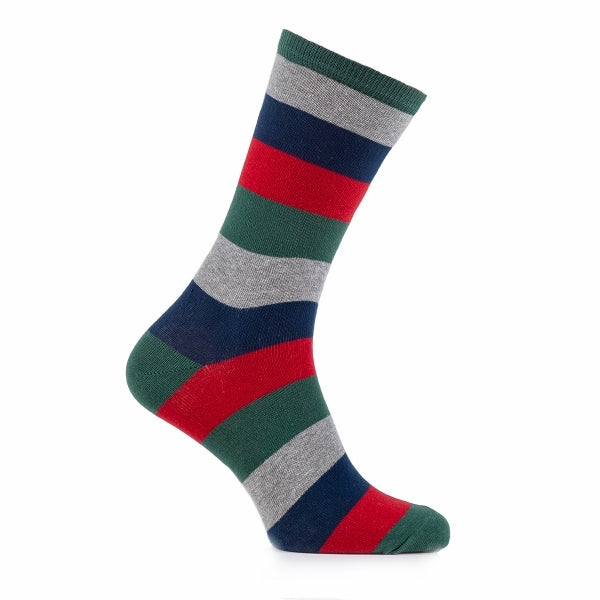 Totes Toasties 7-days-of-the-w Mens Crew Socks Multi