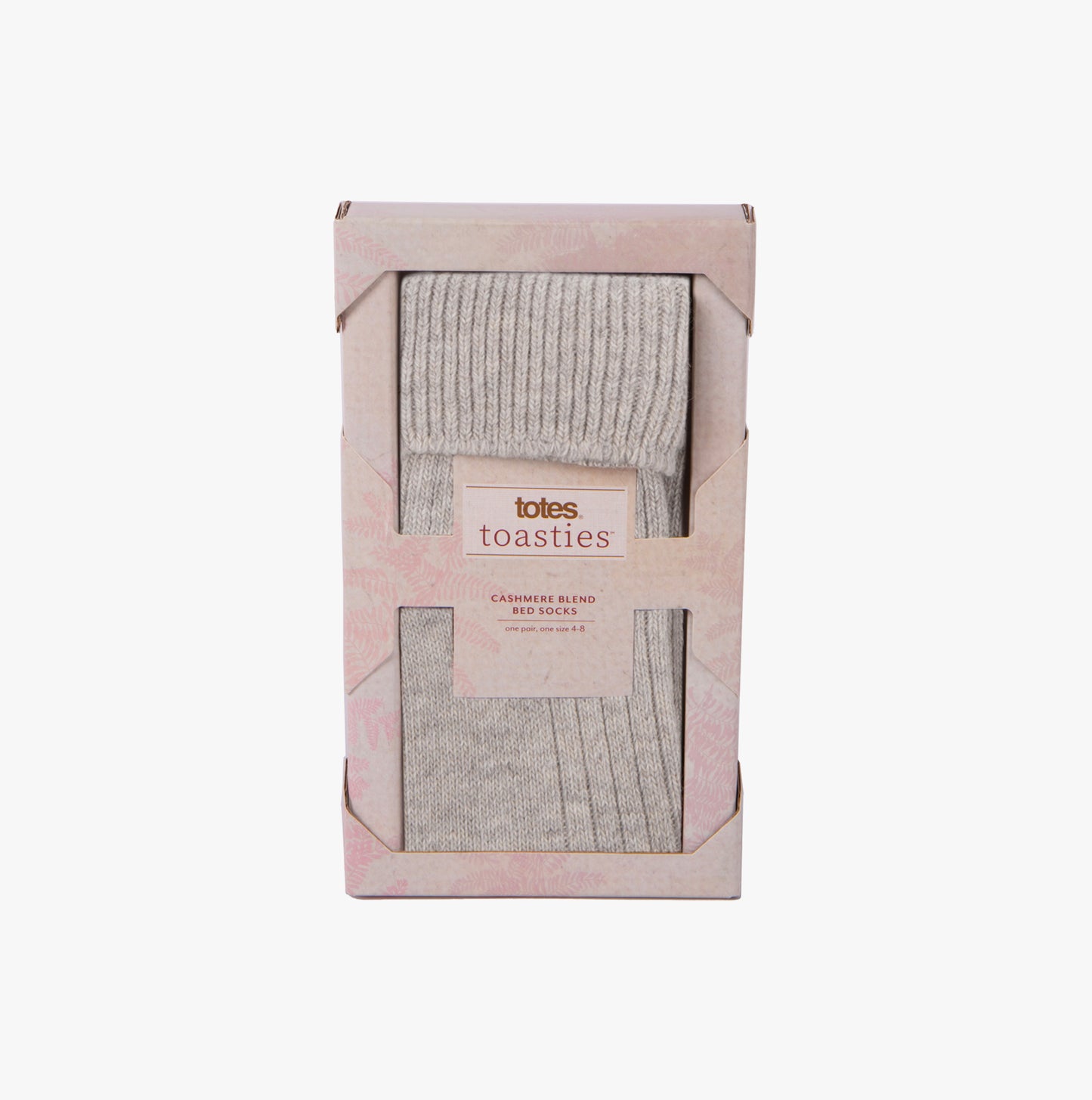 Totes Toasties cashmere-blend- Womens Thermal Socks Mink