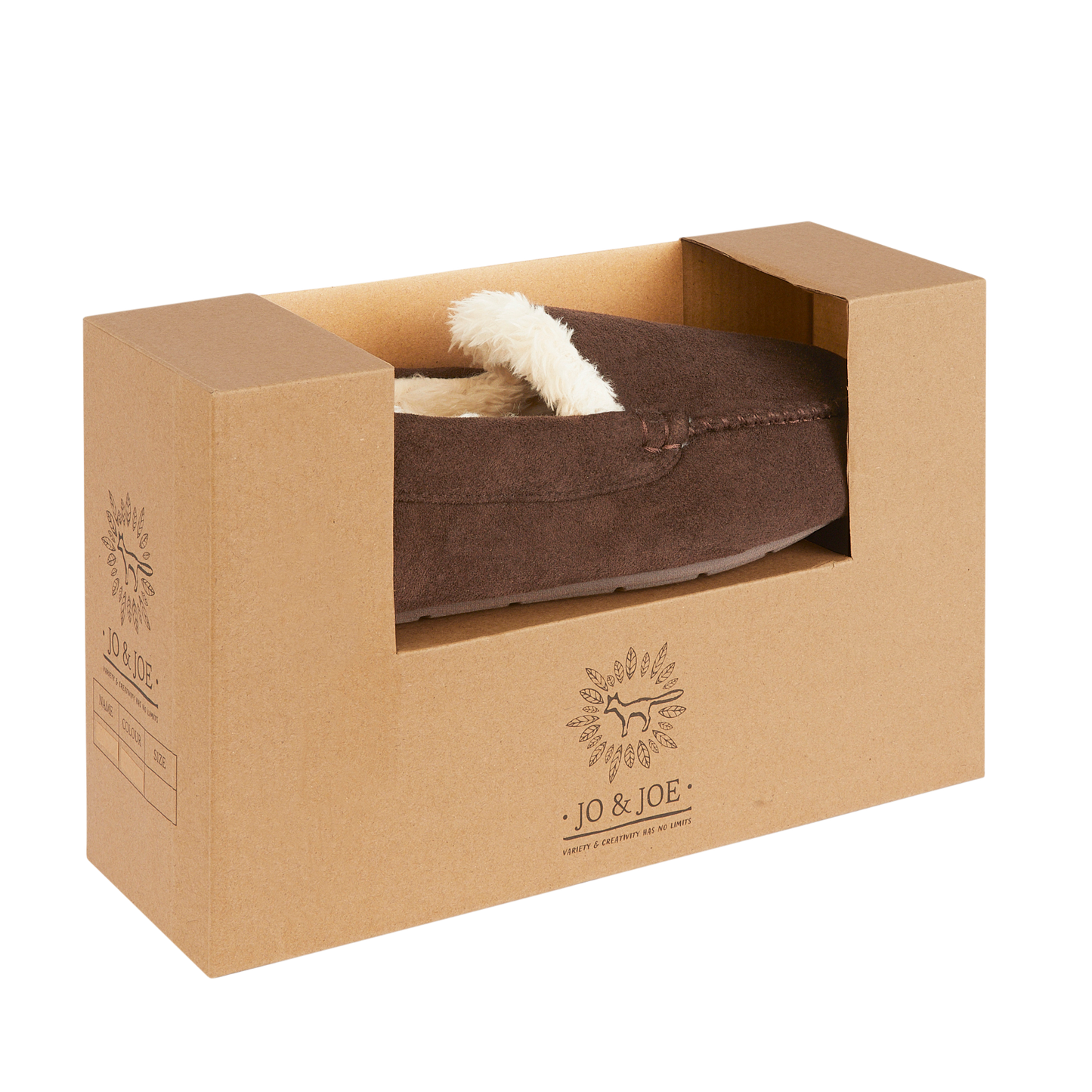 Jo & Joe ALBIE Mens Moccasins Brown