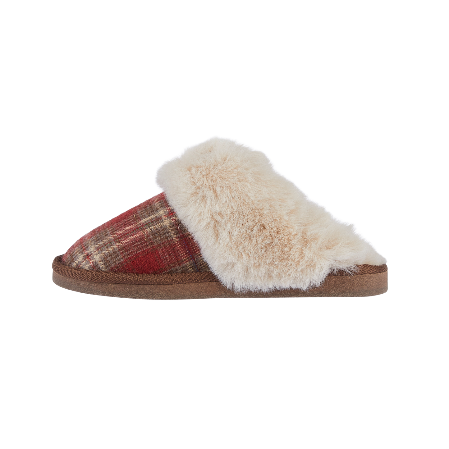 Jo & Joe ALNESS Womens Mules Brown/Red