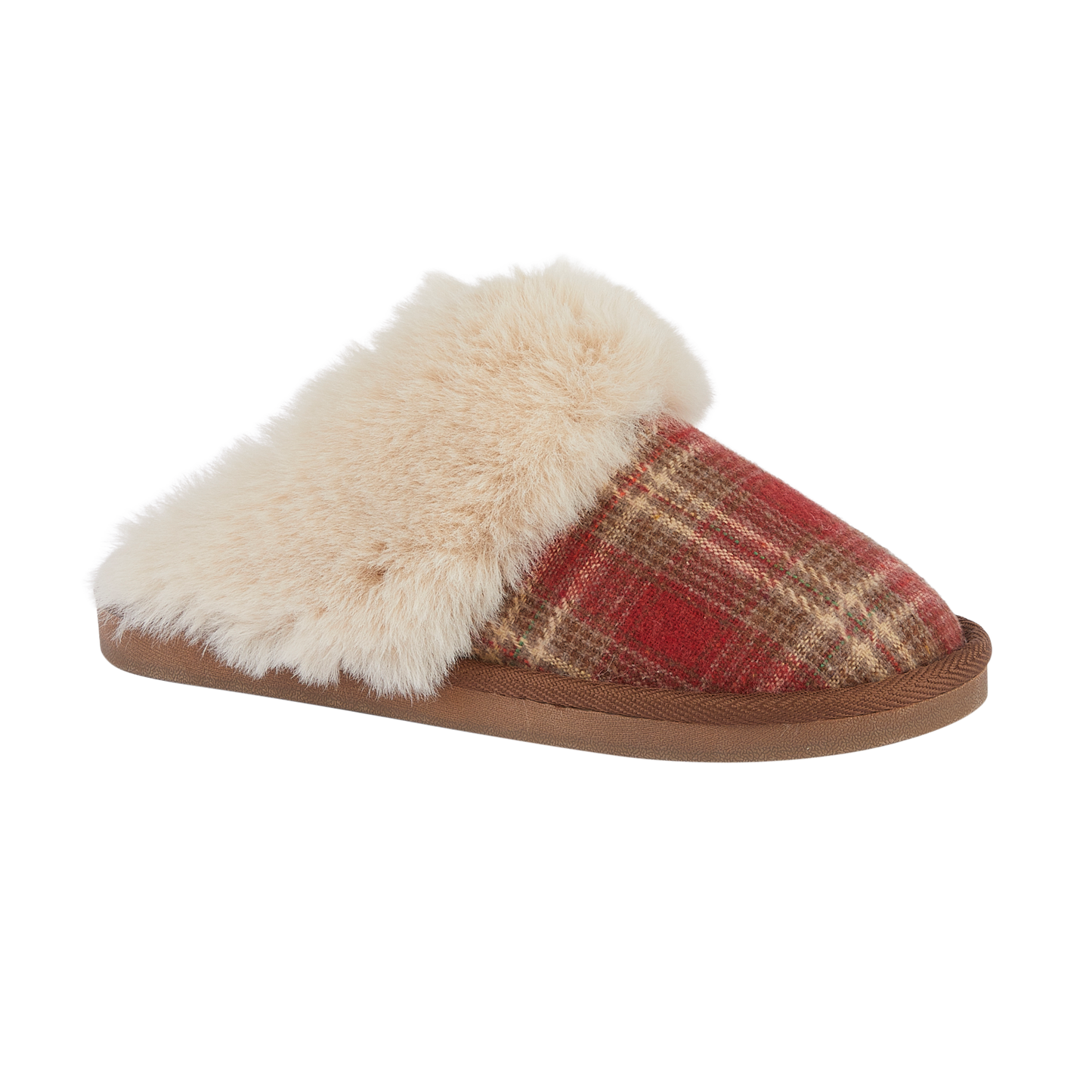Jo & Joe ALNESS Womens Mules Brown/Red