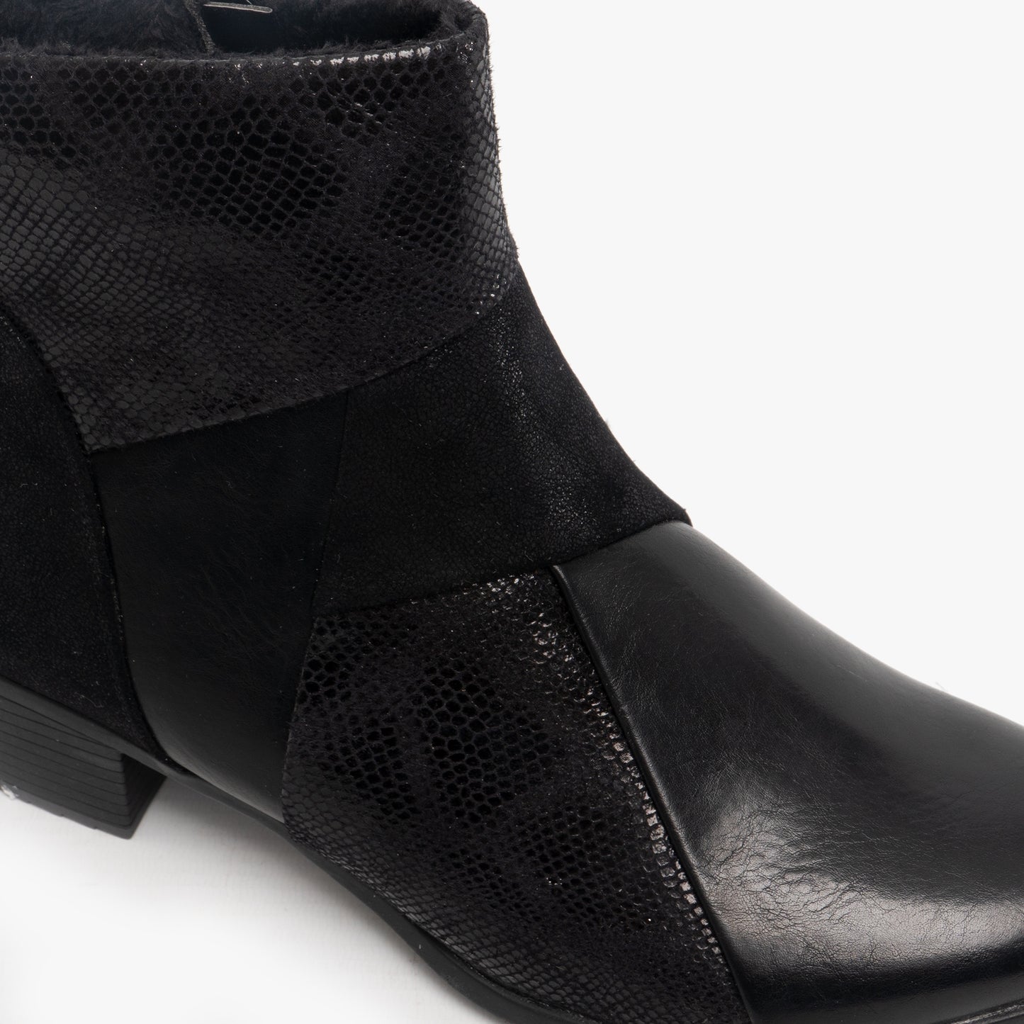 IMOGEN Womens Ankle Boots Black
