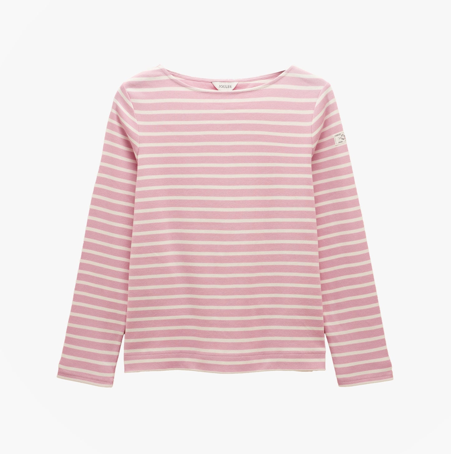 Joules HARBOUR Womens Sweatshirt Pink Stripe
