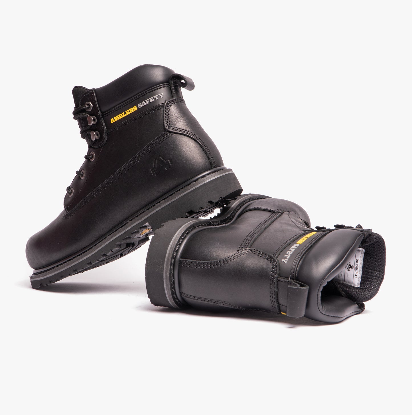 Amblers Safety FS9 Unisex Leather Safety Boots Black