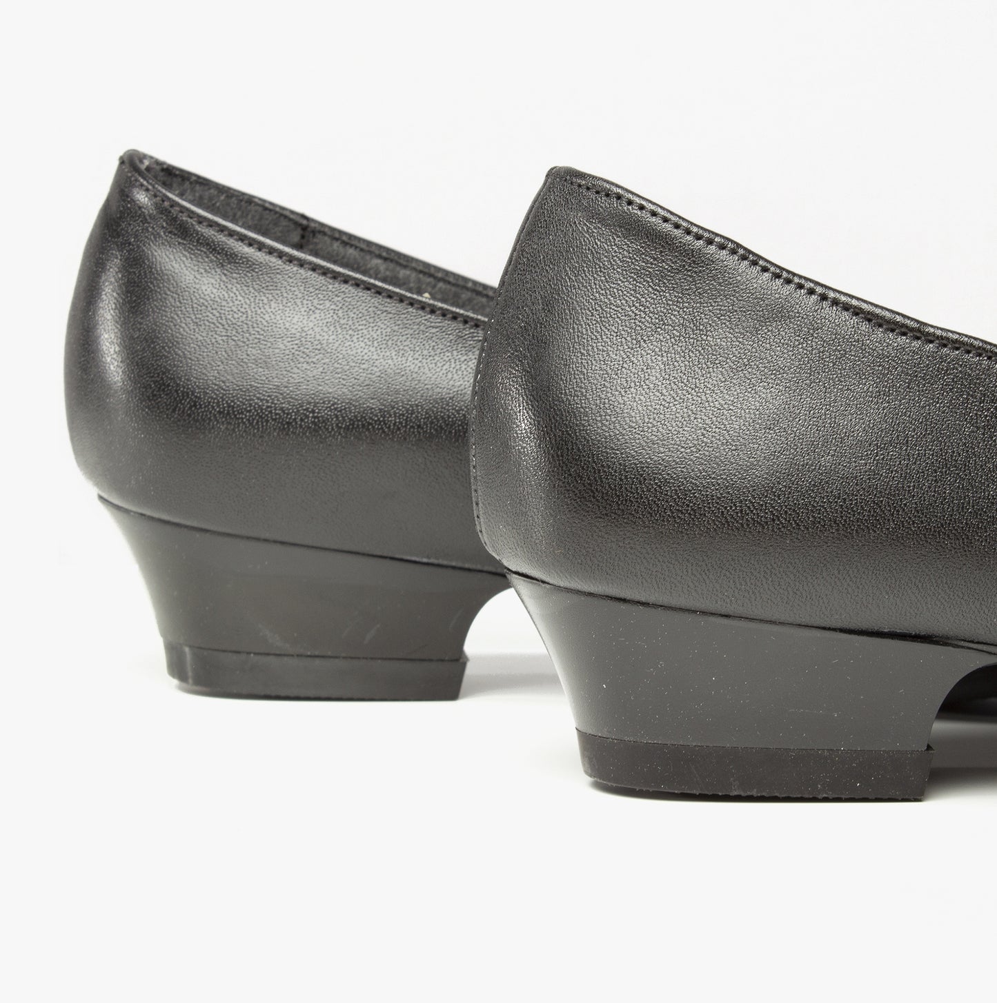 Amblers Safety FS96 Womens Leather Safety Court Shoes Black