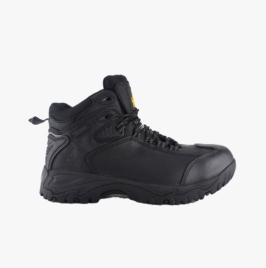 Amblers Safety FS190N Mens Leather Safety Boots Black