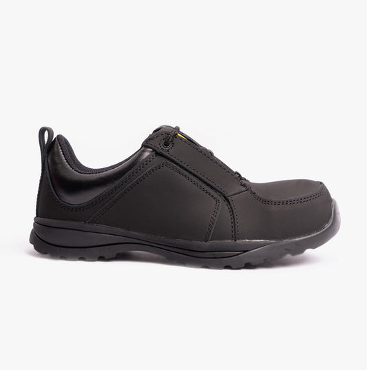 Amblers Safety FS59C Womens Leather Safety Trainers Black