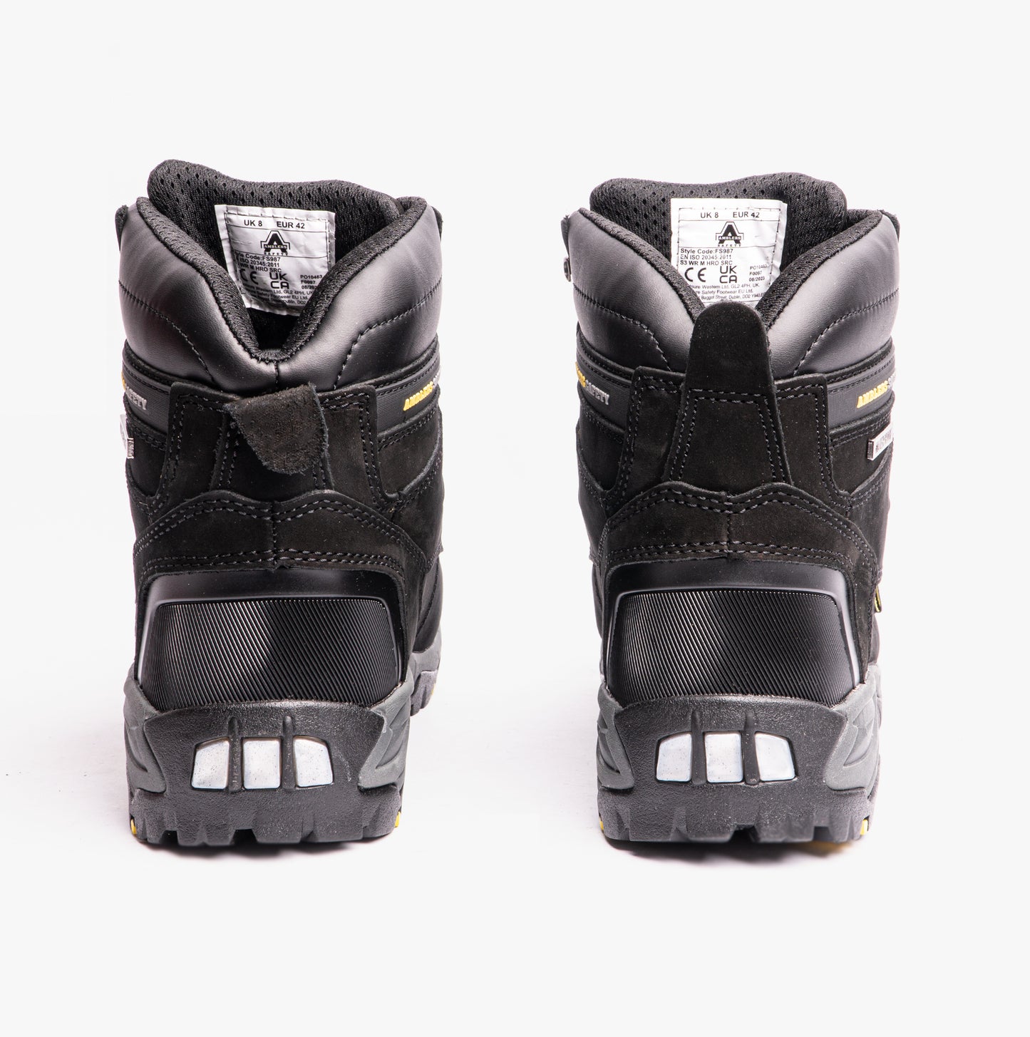 Amblers Safety FS987 Mens Leather Safety Boots Black