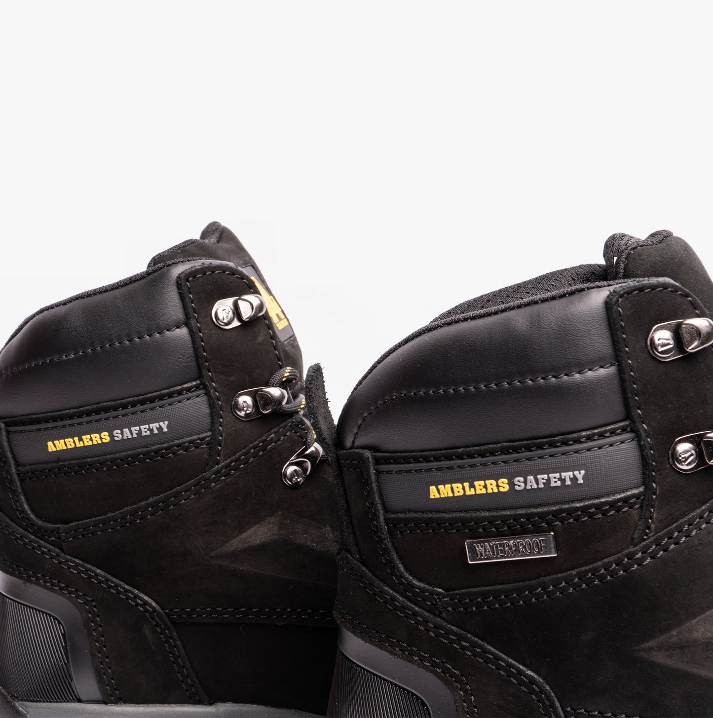 Amblers Safety FS987 Mens Leather Safety Boots Black