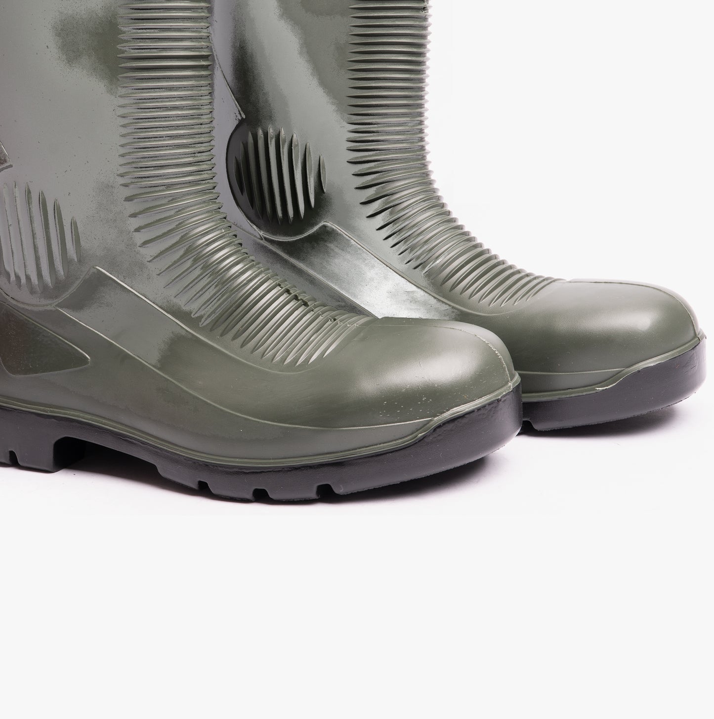 Amblers Safety FS99 Unisex Steel Safety Wellington Boots Green