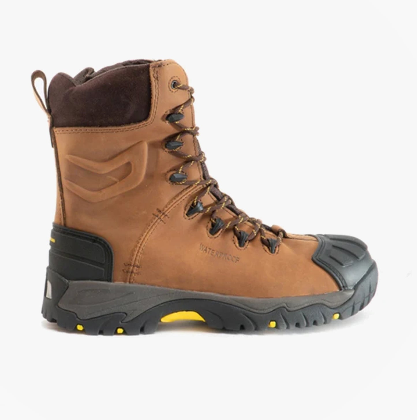 Amblers Safety PILLAR Mens Leather Waterproof Safety Boots Brown