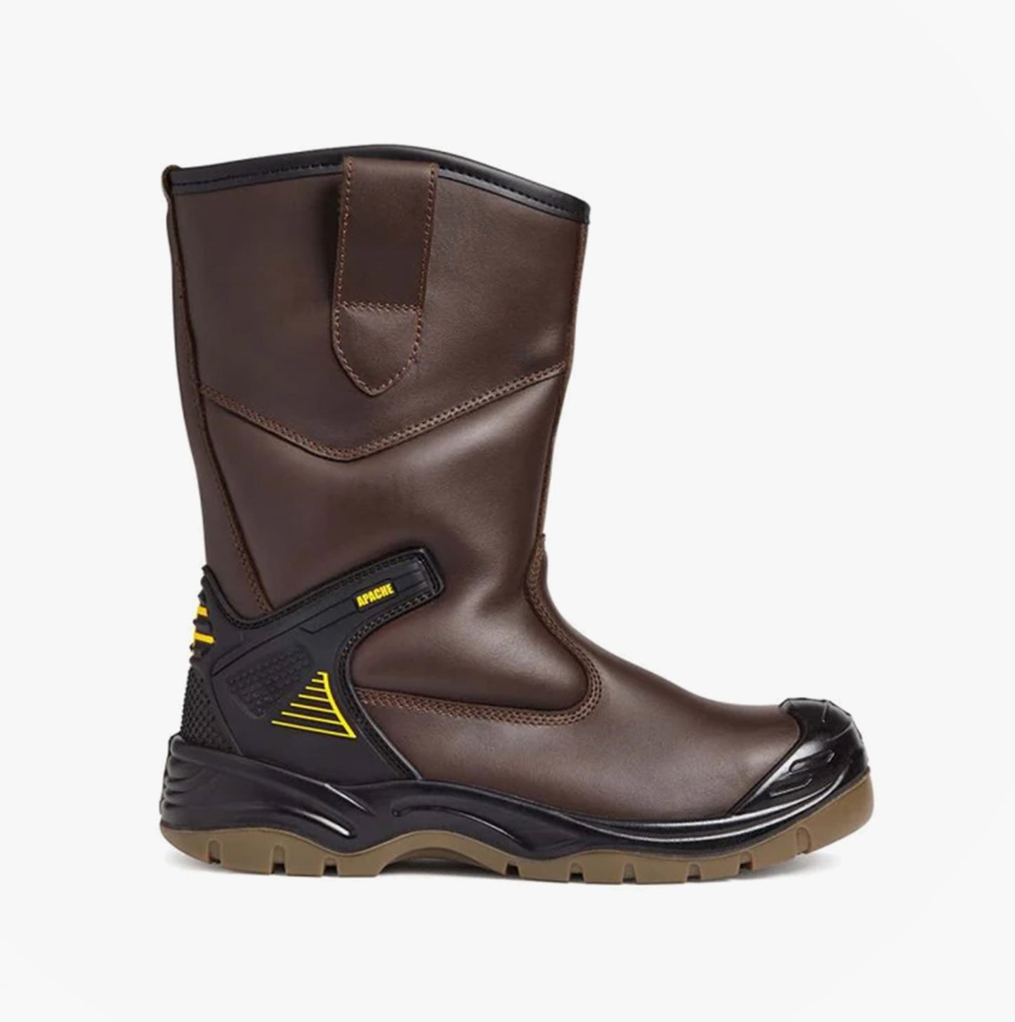 Apache AP305 Unisex Rigger Boots Brown