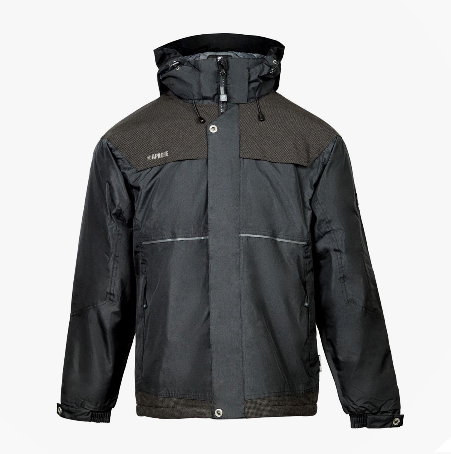 Apache ATS Mens Waterproof Coat Black