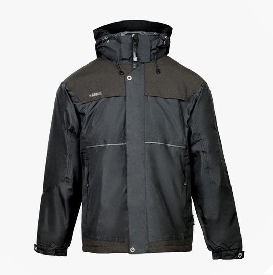 Apache ATS Mens Waterproof Coat Black