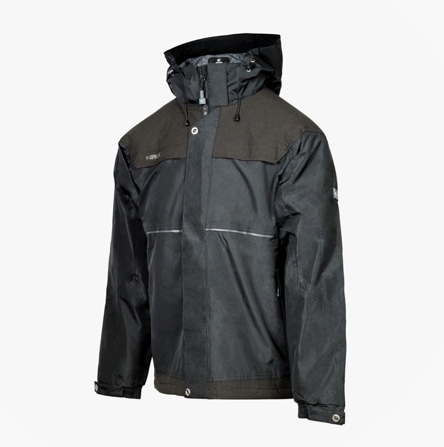 Apache ATS Mens Waterproof Coat Black