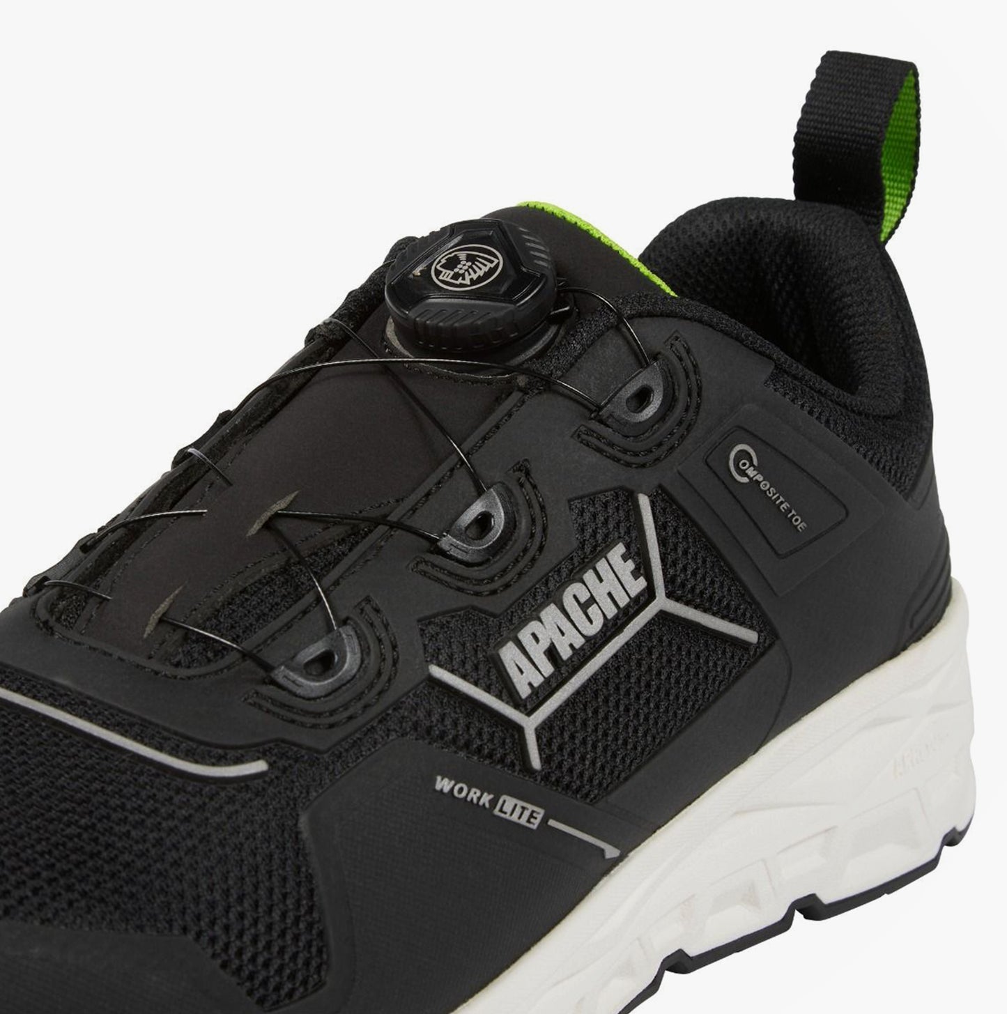 Apache CHATHAM Unisex Trainers Black