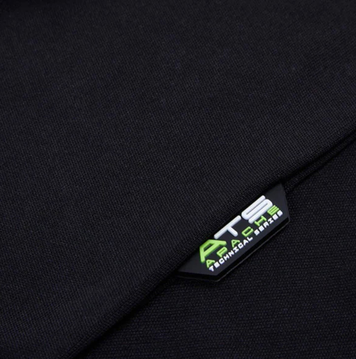 Apache LANGLEY Mens Polo Shirt Black Grey