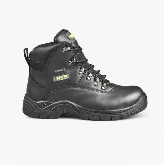 Apache SS812SM Unisex Boots Black