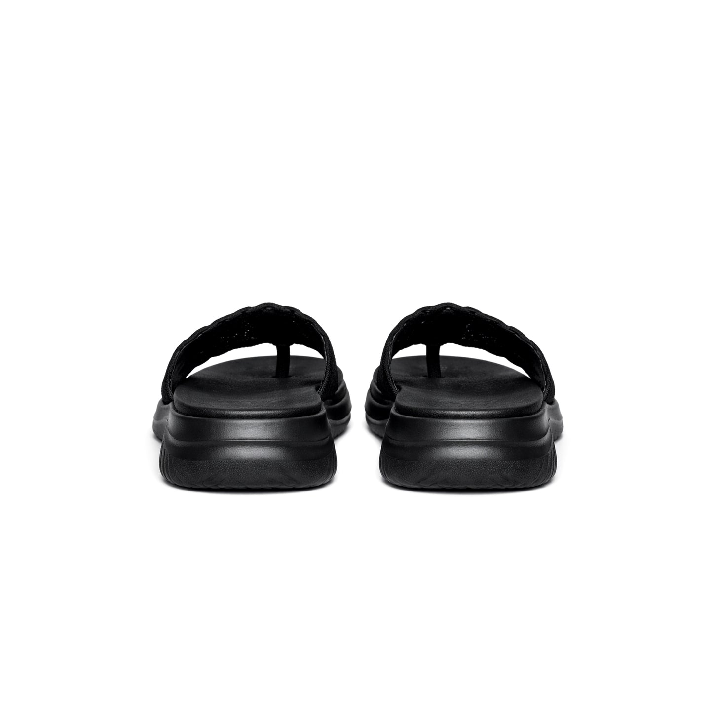 Skechers ULTRA FLEX 3.0 SANDAL-RHYTHM Womens Toe-Post Sandals Black
