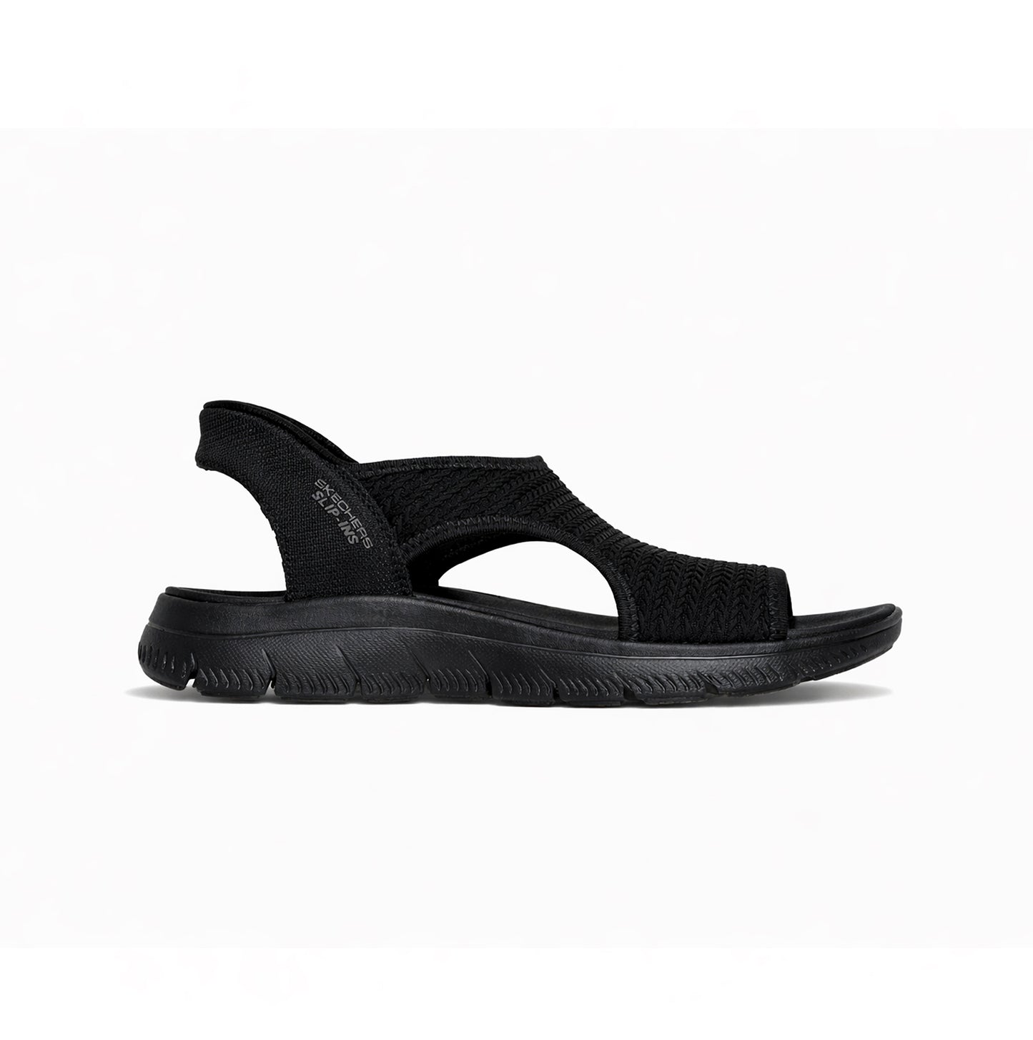 Skechers SUMMITS SANDAL - SWEETLY EVOL Womens Cross Strap Sandals Black