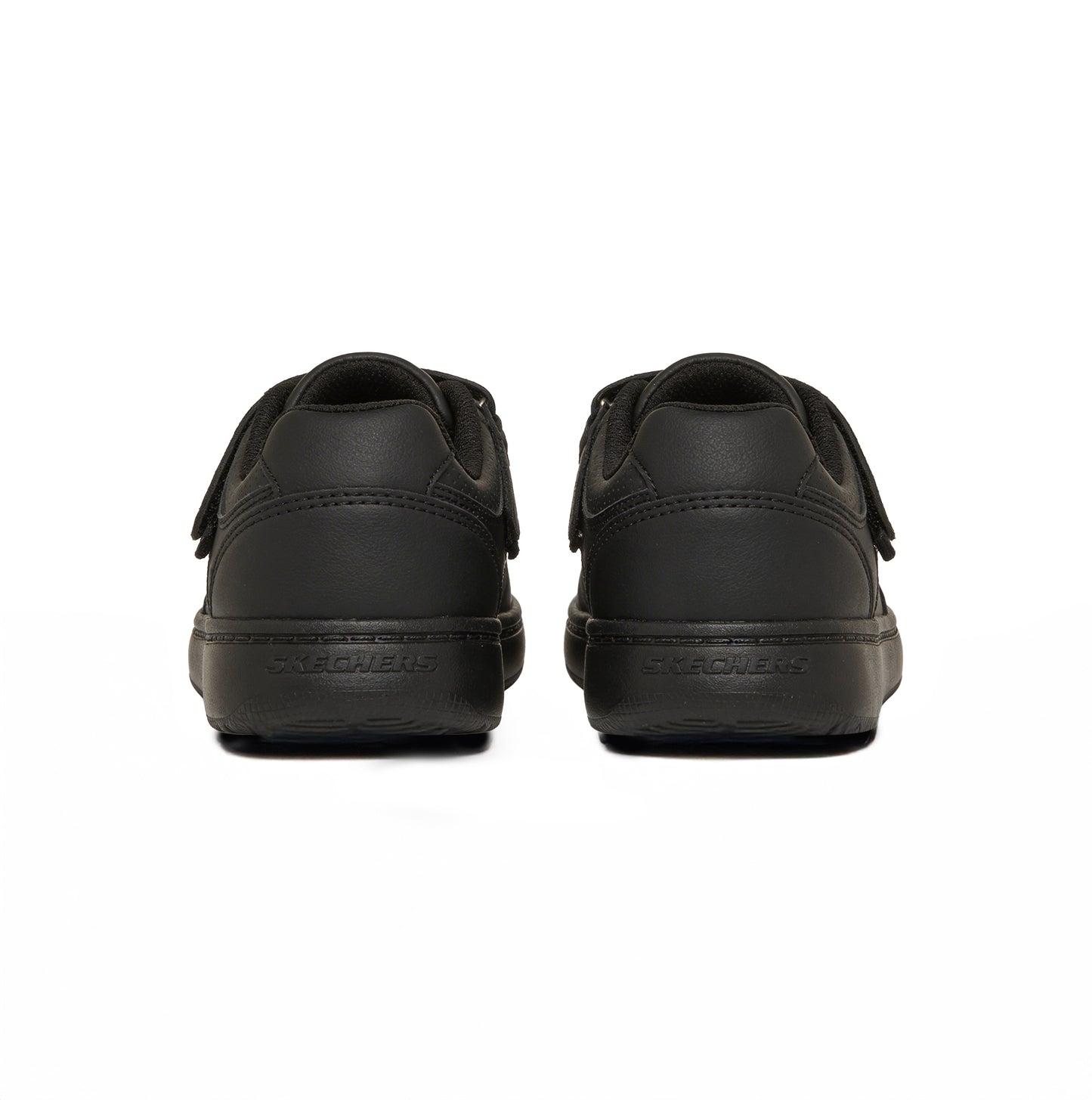 Skechers QUICK STREET LITE Boys School Shoes Black