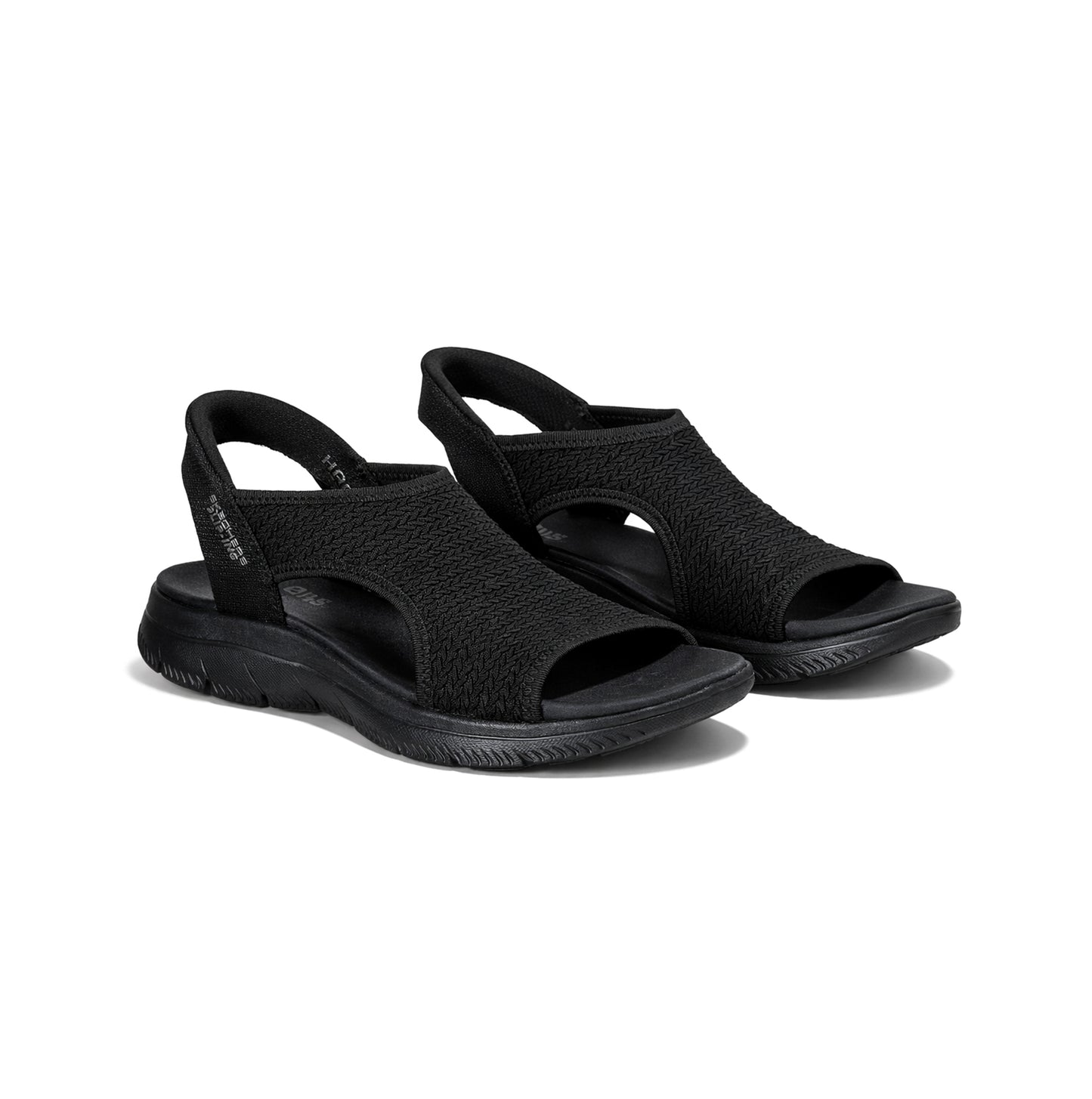 Skechers SUMMITS SANDAL - SWEETLY EVOL Womens Cross Strap Sandals Black