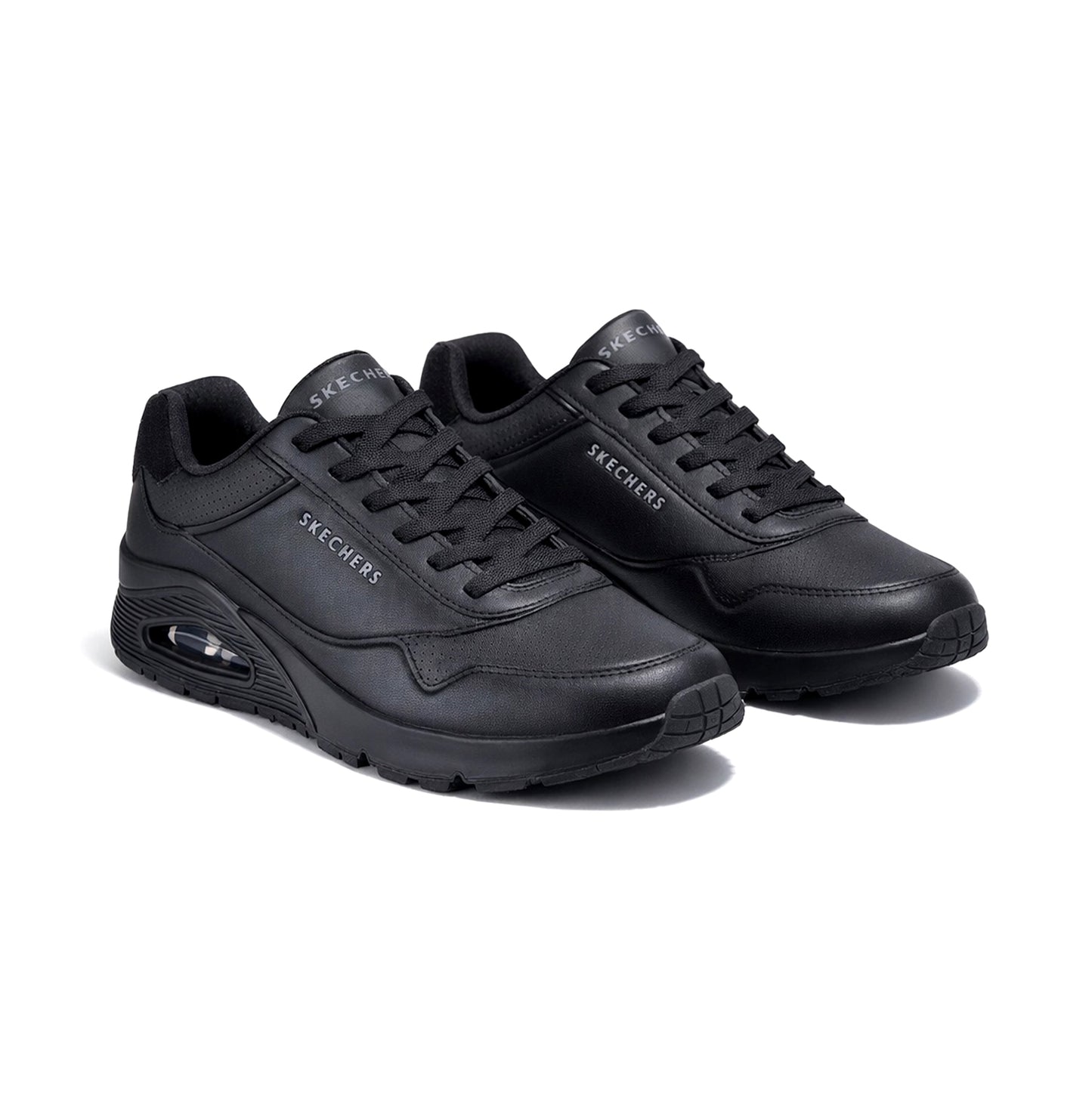 Skechers UNO - TAILORED AIR Mens Casual Trainers Black