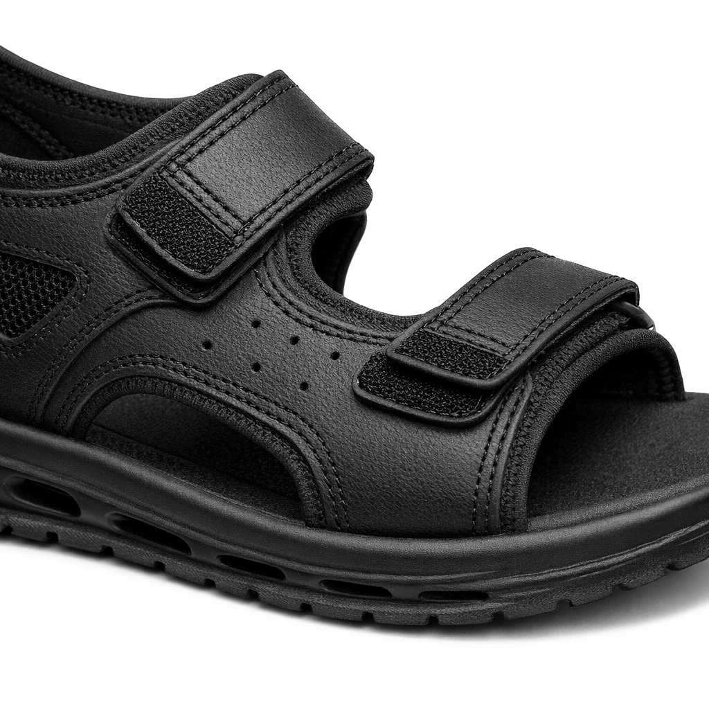 Skechers ORVAN SD - GAMBLE Mens Comfort Sandals Black