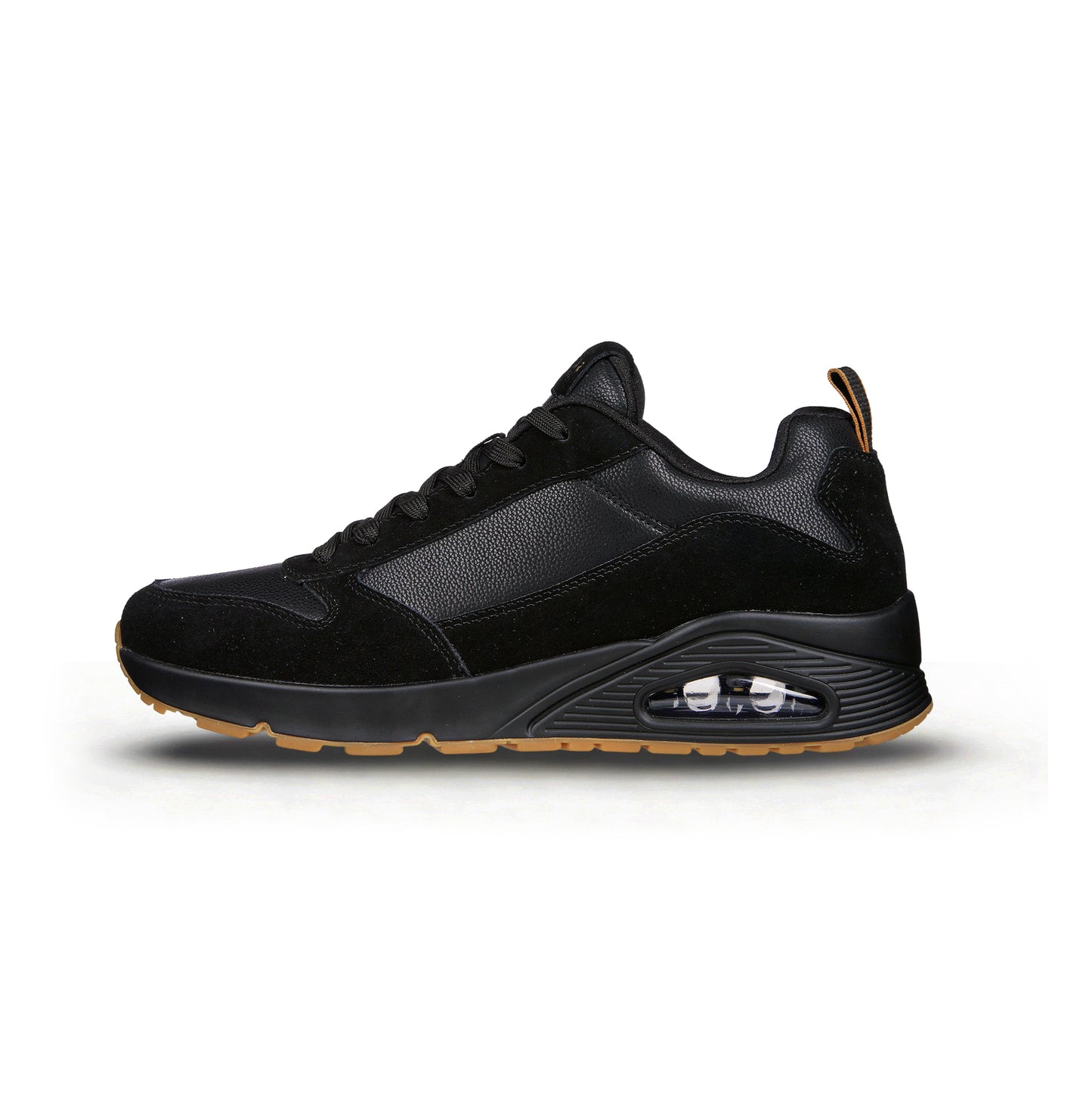 Skechers UNO - STACRE Mens Casual Trainers Black
