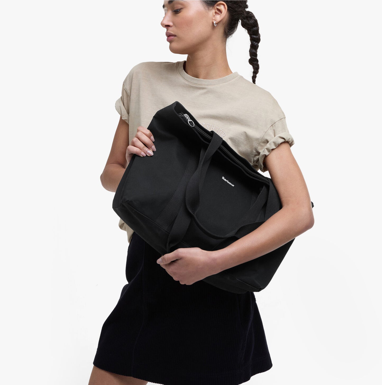 Barbour OLIVIA Womens Tote Bag Black