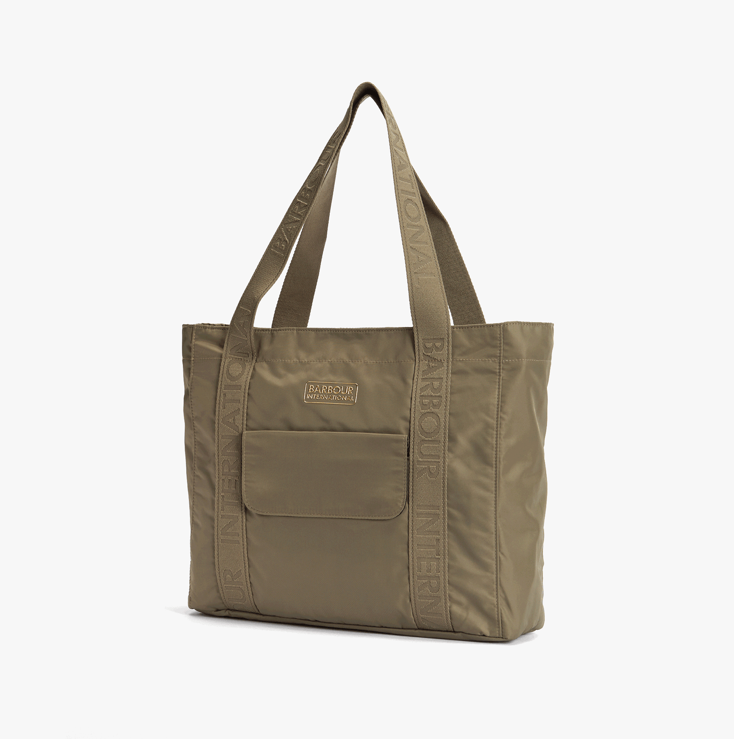 Barbour QUALIFY Womens Tote Bag Dusky Khaki