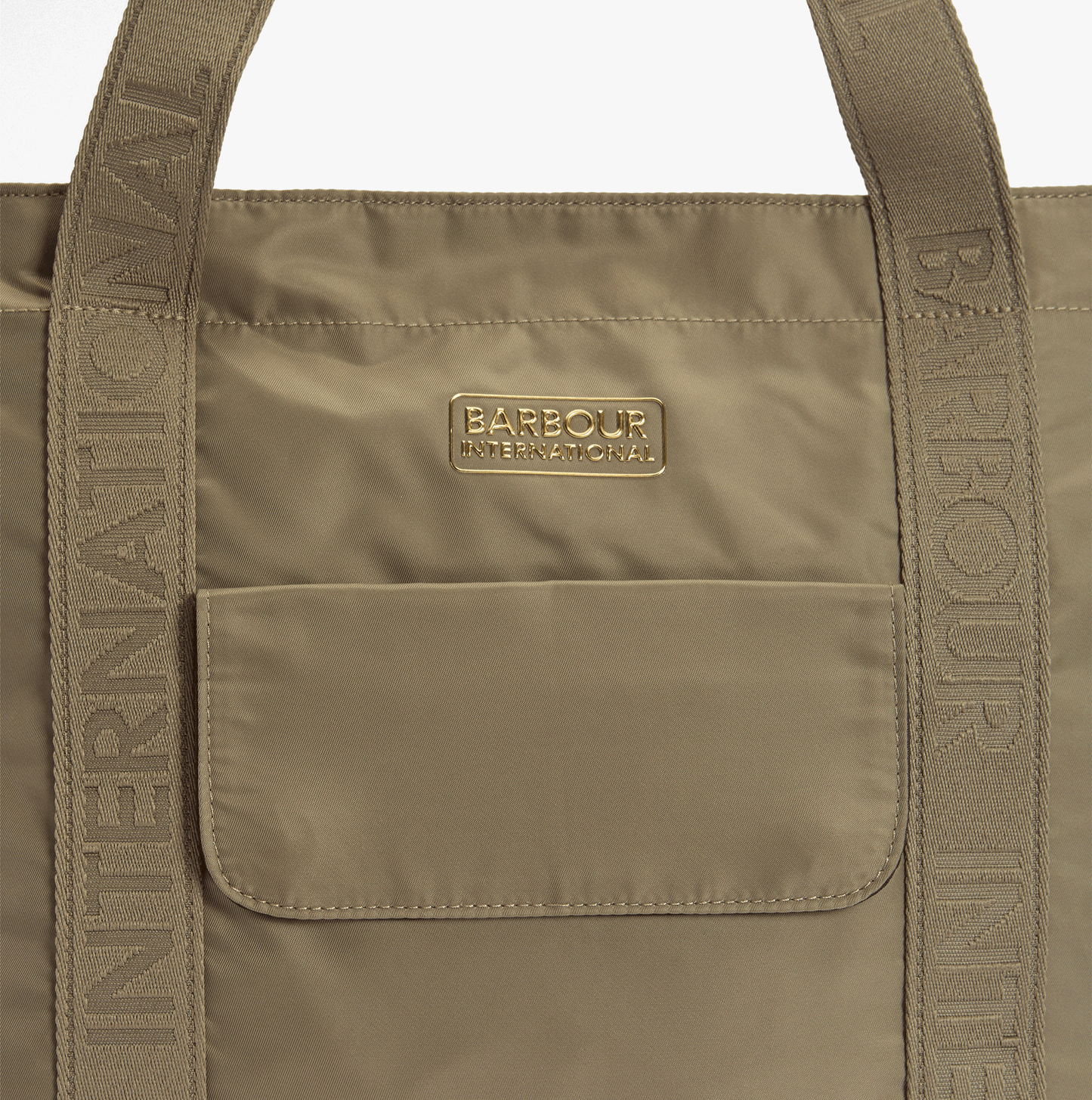 Barbour QUALIFY Womens Tote Bag Dusky Khaki