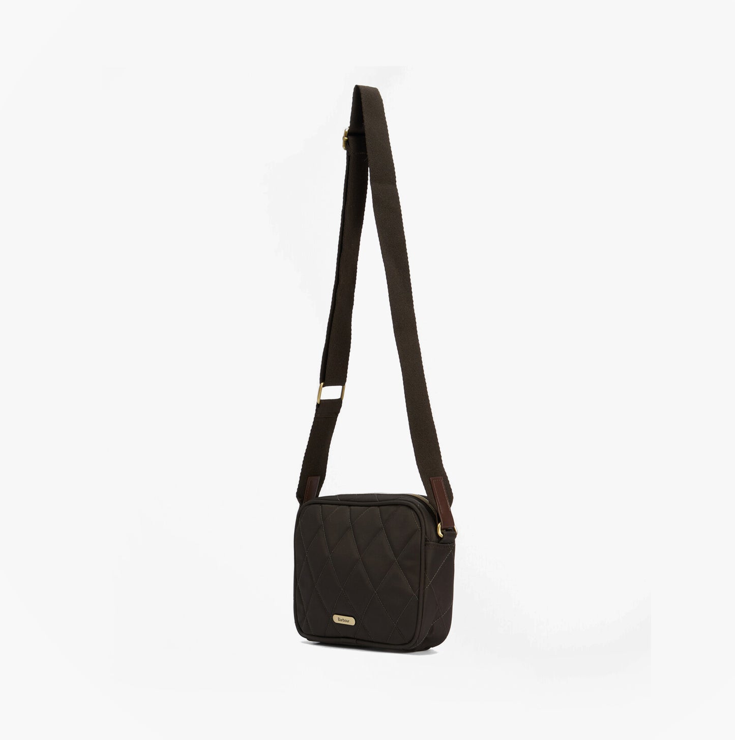 Barbour QUILTED Crossbody Bag Womens Olive