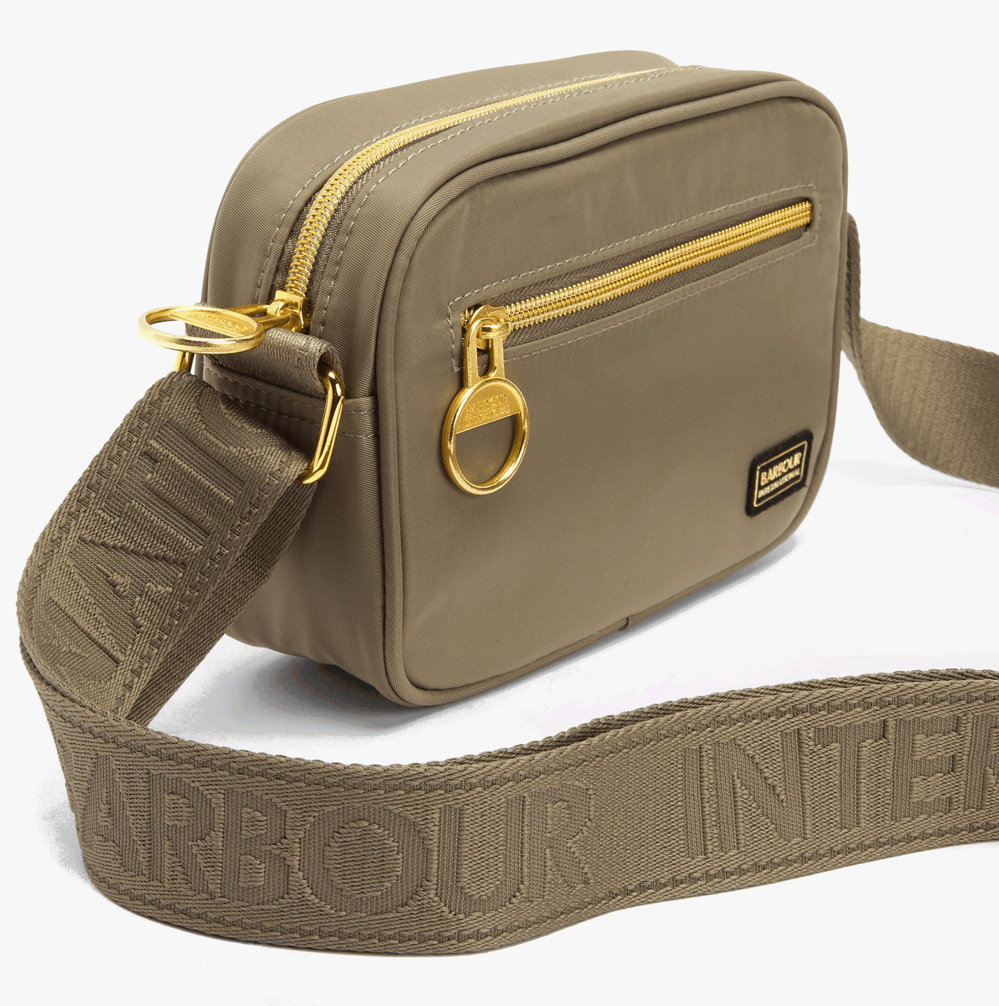 Barbour QUALIFY MICRO Womens Crossbody Bag Dusky Khaki