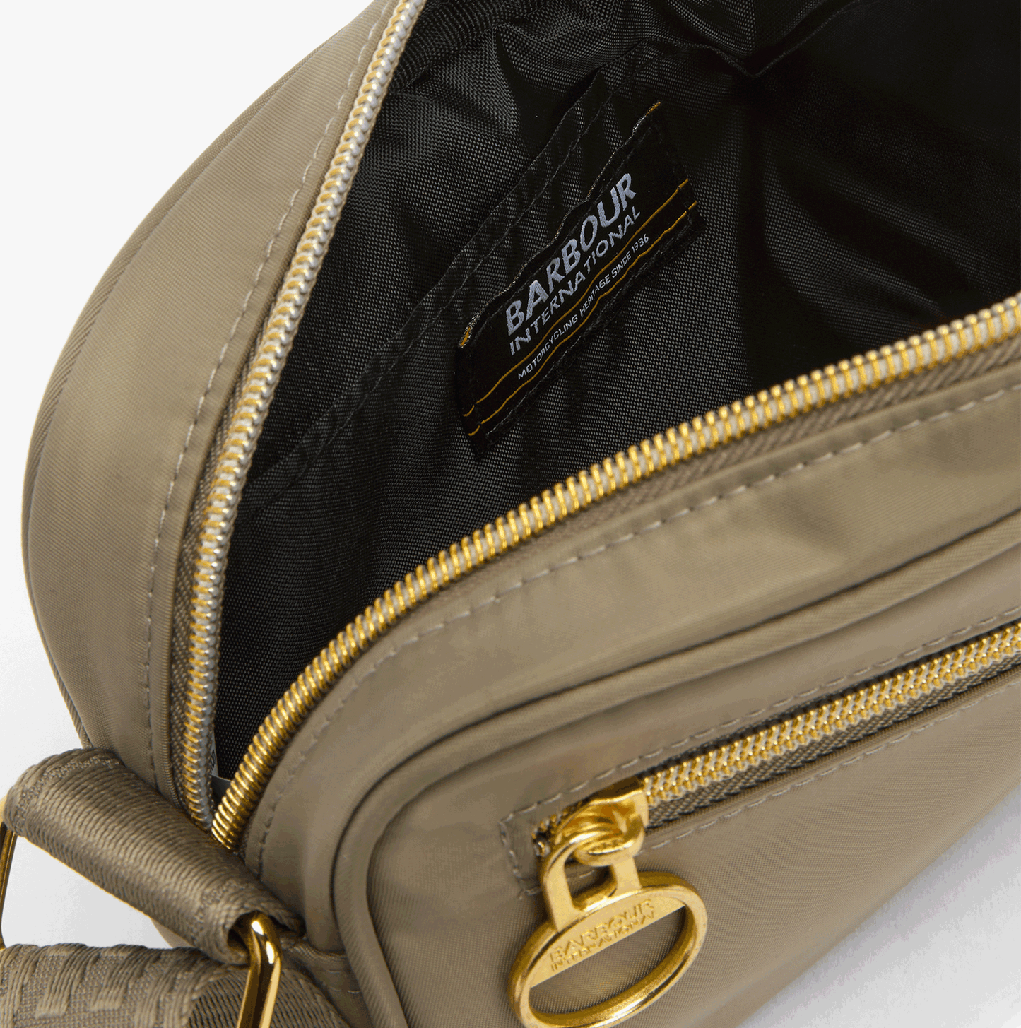 Barbour QUALIFY MICRO Womens Crossbody Bag Dusky Khaki