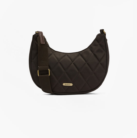 Barbour QUILTED SLING Womens Shoulder Bag Olive