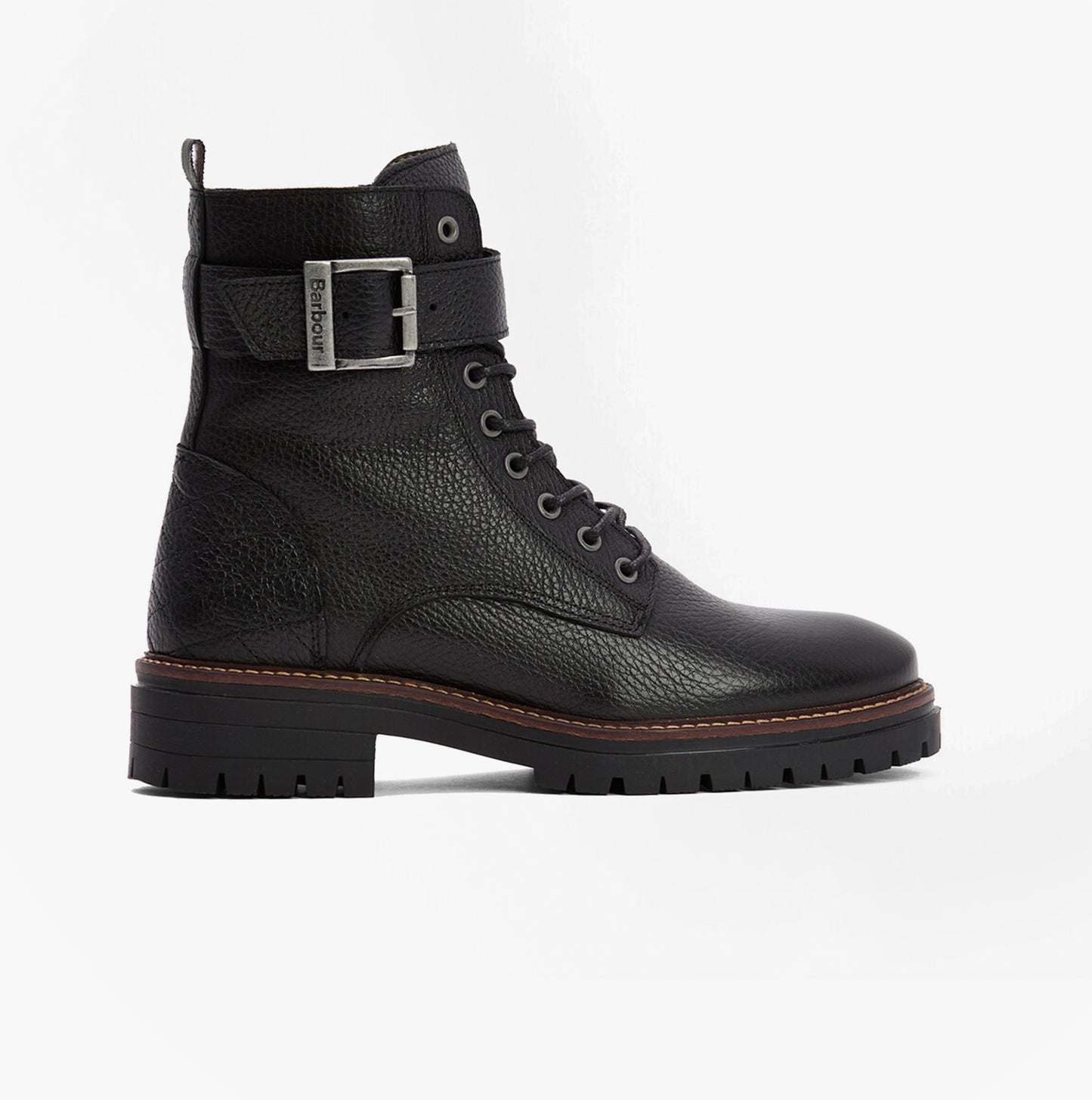 Barbour HEIDI Womens Lace Up Boots Black