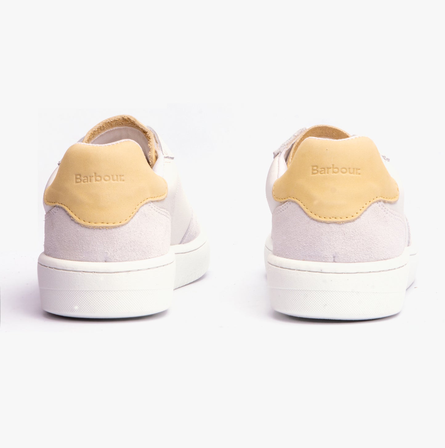 Barbour CELESTE Womens Casual Trainers White/Lemonade