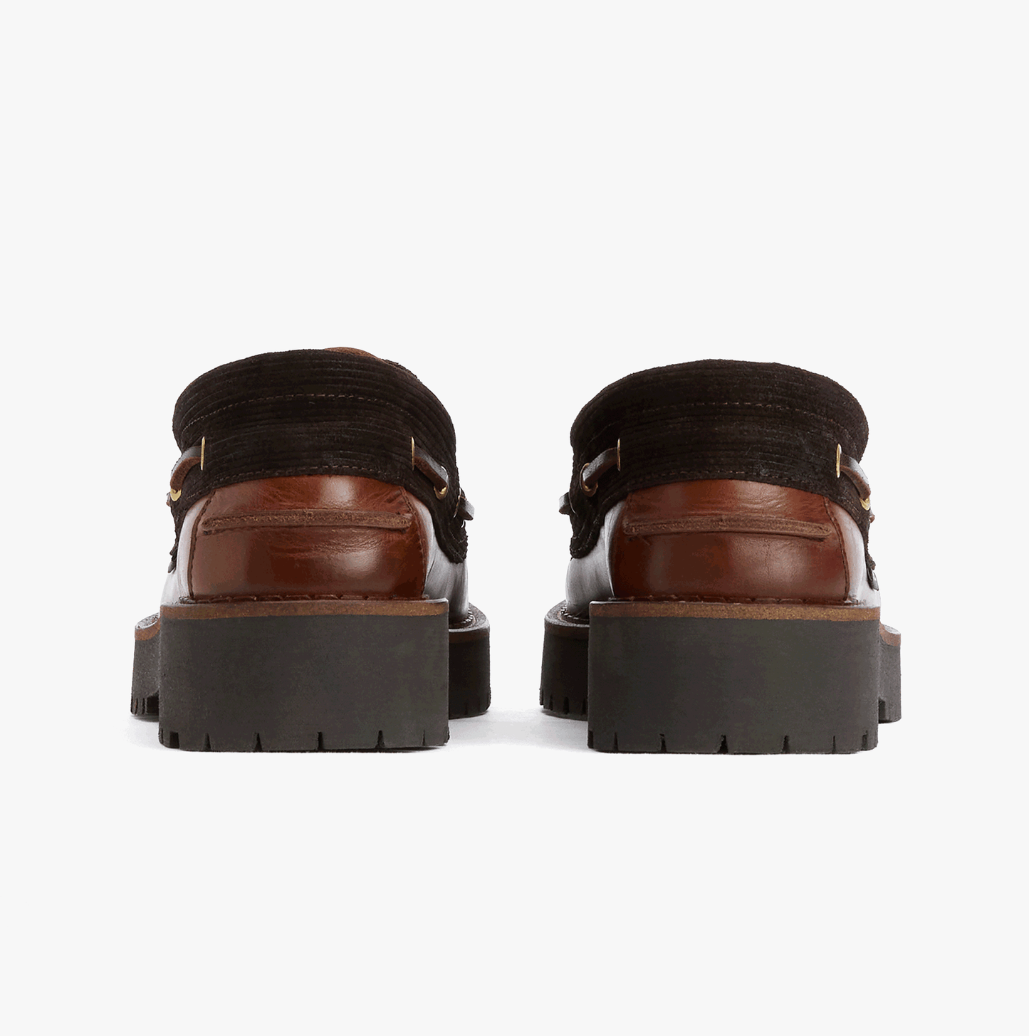 Barbour DARRAS Womens Boat & Deck Shoes Dark Brown