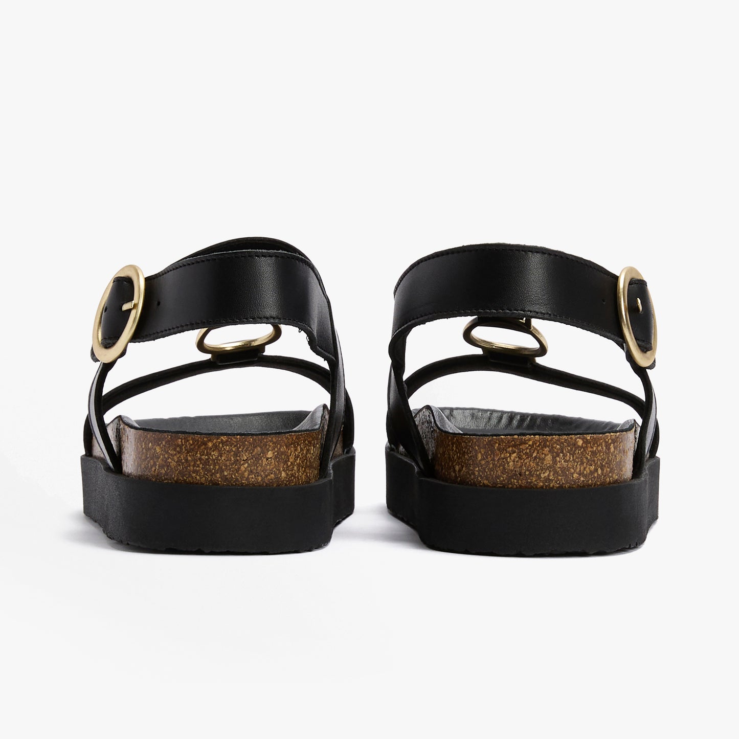 Barbour GWEN Womens Ankle Strap Sandals Black