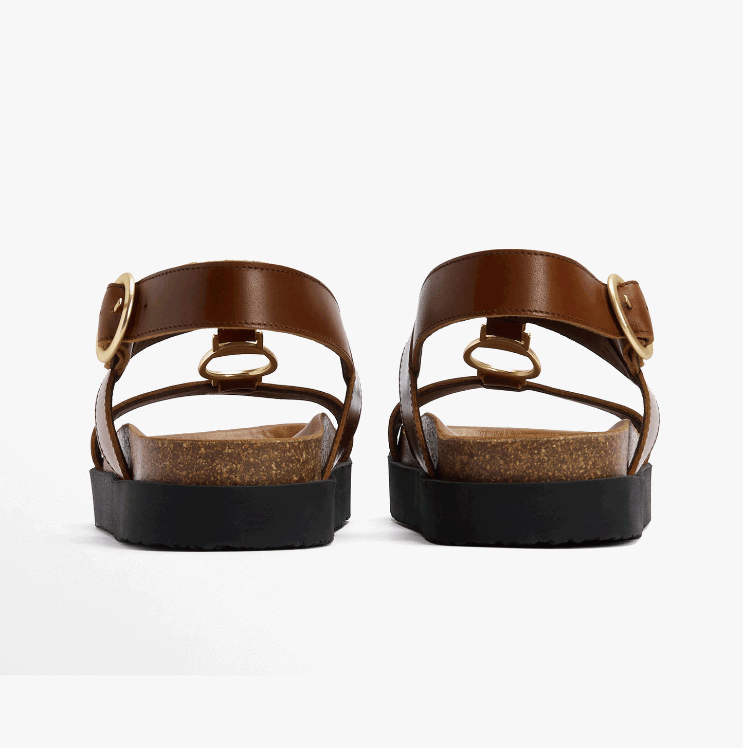 Barbour GWEN Womens Ankle Strap Sandals Brown