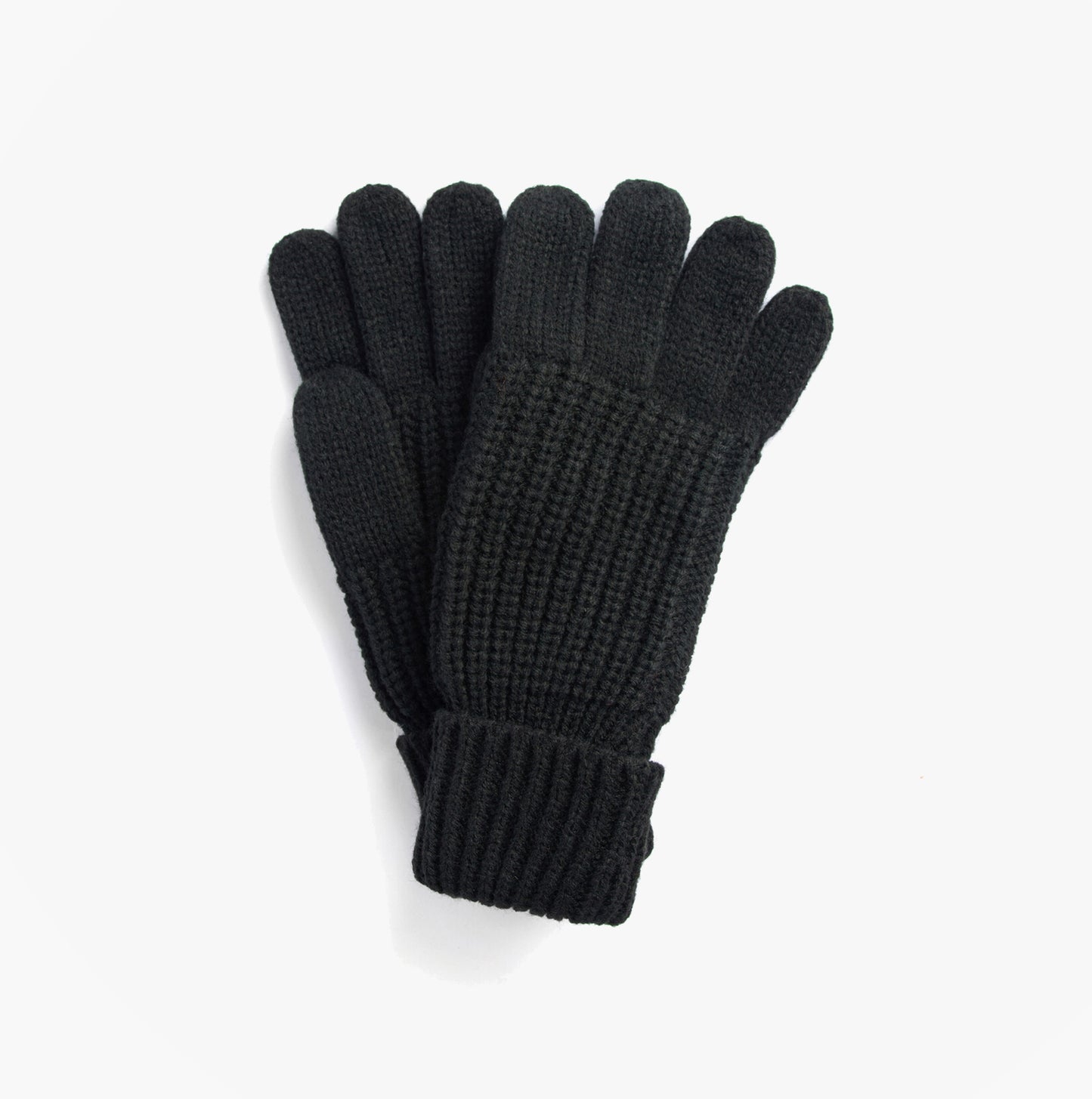 Barbour SALTBURN KNITTED Womens Gloves Black